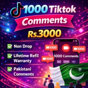 1000 tiktok comments