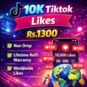 10k tiktok likes