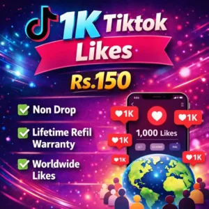 1K TikTok Likes