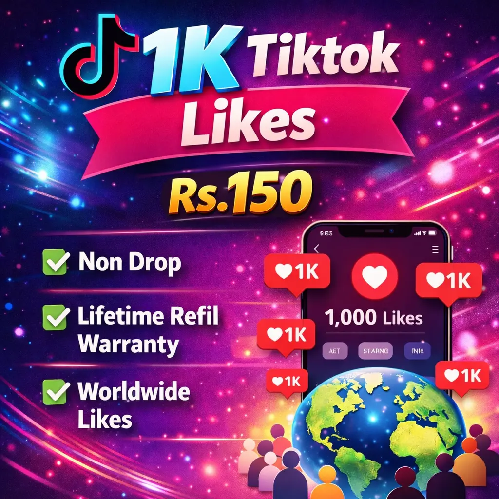 1K TikTok Likes 1K TikTok Likes