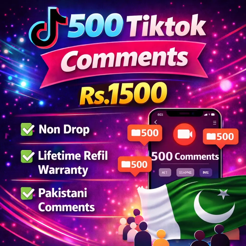 500 tiktok comments 500 tiktok comments