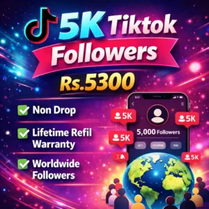 5K TikTok Followers