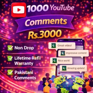 1,000 youtube comments