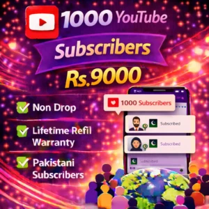 1000 youtube subscribers