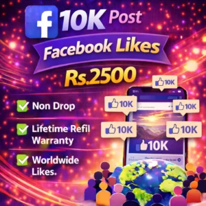 10K Facebook Post Likes