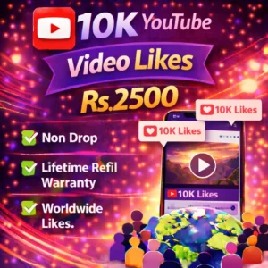 10k youtube video likes