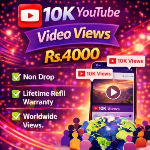 10k youtube video views