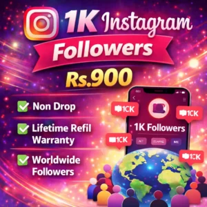 1k instagram followers