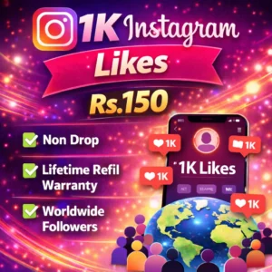 1k instagram likes
