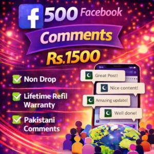 500 facebook comments
