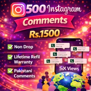 500 instagram comments