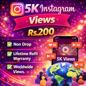 5k instagram views