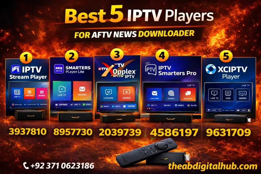 Best 5 IPTV Players 1024x683