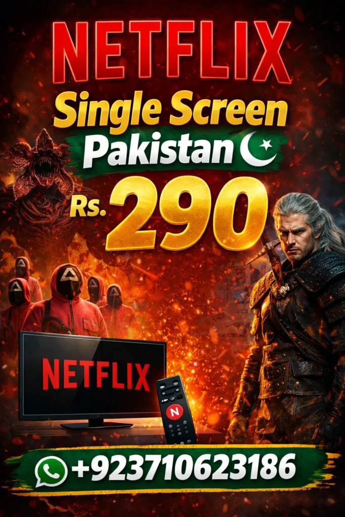 Origins to Affordable Subscriptions in Pakistan and Beyond netflix single screen pakistan a