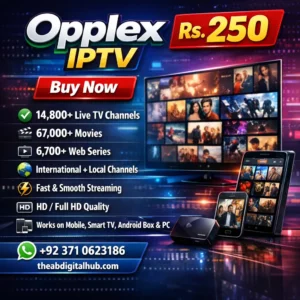 opplex iptv 1month plan