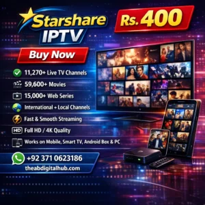 starshare iptv 1month plan